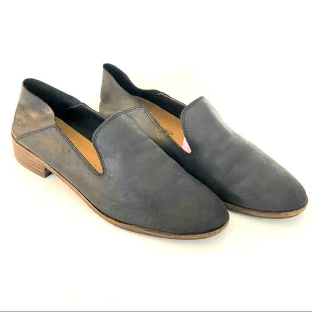 Lucky Brand Black Leather Loafers